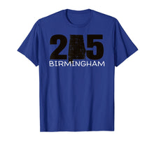 Load image into Gallery viewer, Birmingham Alabama State Pride TShirt Area Code 205
