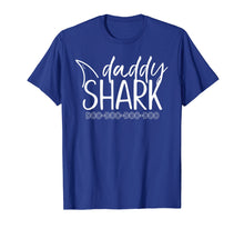 Load image into Gallery viewer, Mens Daddy Shark Doo Doo Fathers Day Gift T-Shirt
