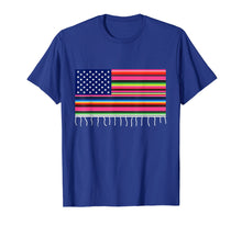 Load image into Gallery viewer, Mexican American Flag USA Serape Cinco De Mayo Party T Shirt
