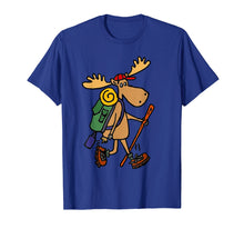 Load image into Gallery viewer, Smiletodaytees Funny Moose Hiking T-shirt

