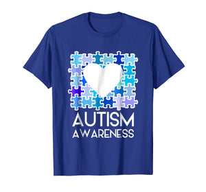 Autism Shirts - Autism Awareness Ribbon T-shirts Mom/Dad/Kid