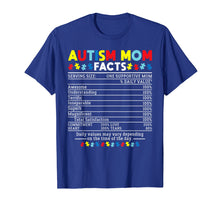 Load image into Gallery viewer, Autism Mom Facts One Supportive Mom Awareness Gift T-Shirt
