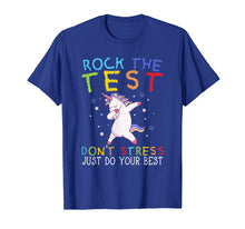 Load image into Gallery viewer, Rock The Test Funny School Professor Teacher Joke T-Shirt
