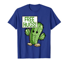 Load image into Gallery viewer, Cactus Free Hugs T-Shirt Cute Cactus Tee for Youth Kids

