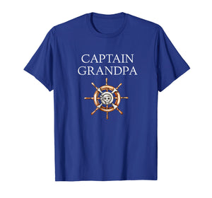 Captain Grandpa! Funny Boating & Sailing T-Shirts
