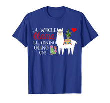 Load image into Gallery viewer, A Whole Llama Learning Going On Shirt Teachers Students Gift
