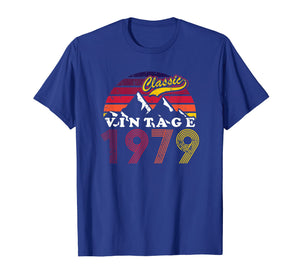 Retro Vintage 40th birthday 1979 Gifts T-Shirt