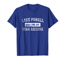 Load image into Gallery viewer, Lake Powell Utah Arizona T Shirt 254.1 Sq. Miles
