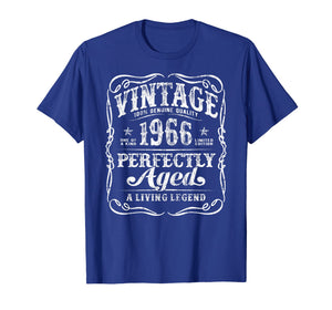 Made In 1966 Vintage T-Shirt 53rd Birthday 53 Years Old