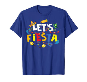 Let's Fiesta Shirt | Cool Mexican Party Decoration Tee Gift