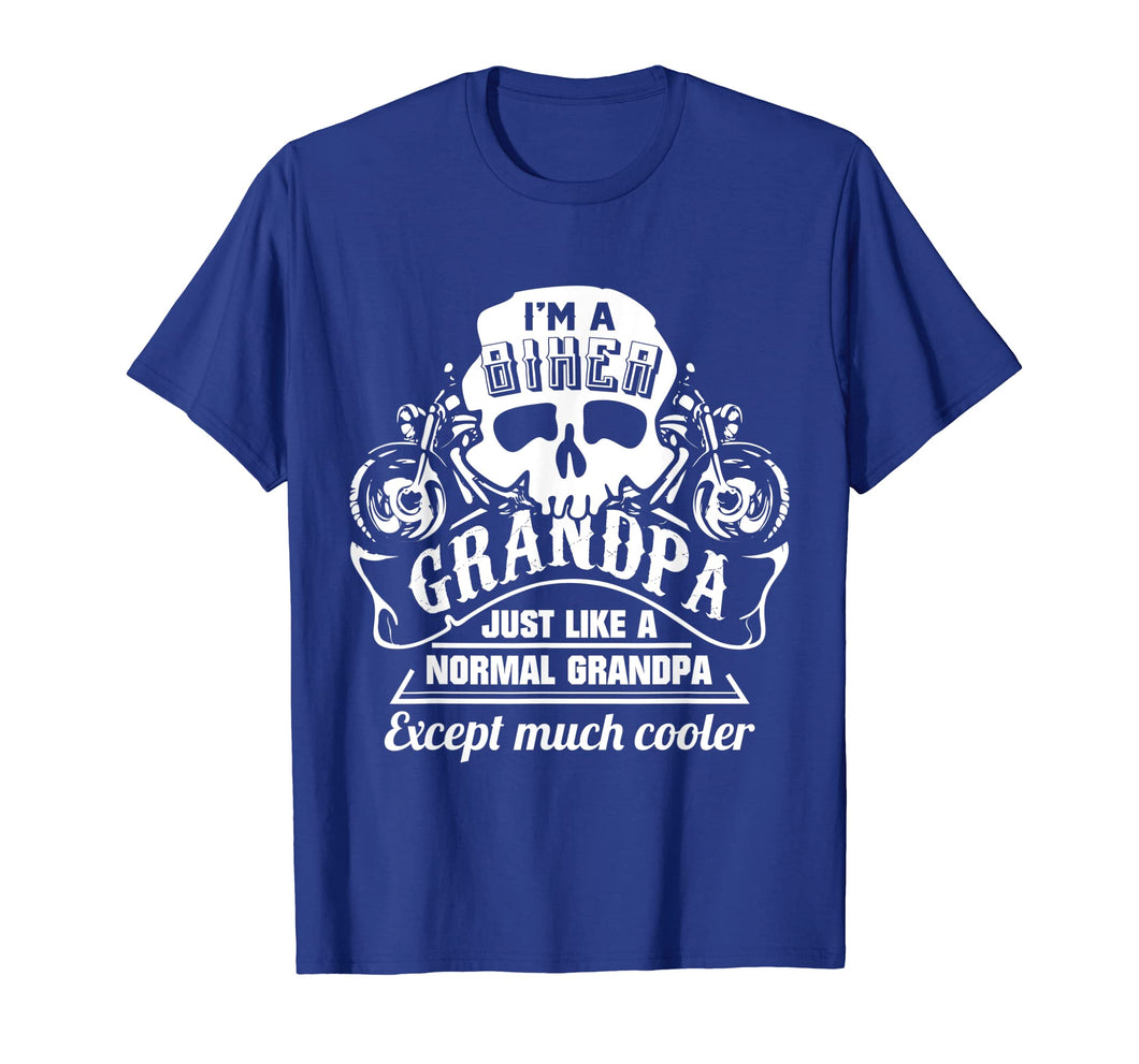Mens I'm A Biker Grandpa T-Shirt