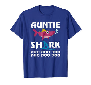 Auntie Shark T-shirt Doo Doo Doo