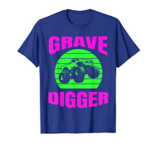 Load image into Gallery viewer, Monster Truck American Flag Racing USA Vintage T-Shirt
