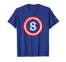 Load image into Gallery viewer, Captain 8 Year Old Birthday Boy T-Shirt
