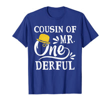 Load image into Gallery viewer, Cousin Of Mr Onederful T-Shirt 1st Birthday Of Boy
