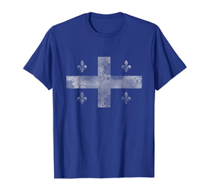Quebec Montreal Flag T-Shirt Canada Shirt