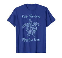Load image into Gallery viewer, Save Sea Turtle T-Shirt Eco Friendly Anti Plastic Pollution
