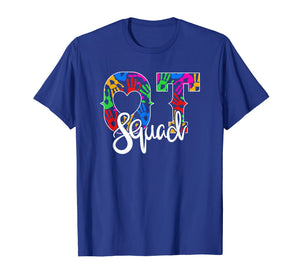 Colorful Occupational Therapy Shirt Super OT Squad T-Shirt