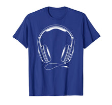 Load image into Gallery viewer, Music Headphones Tshirt for Men or Women
