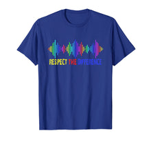 Load image into Gallery viewer, Autism Awareness Shirt Respect the Difference
