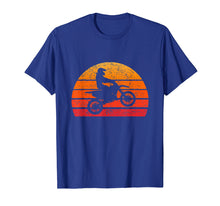 Load image into Gallery viewer, Dirtbike Motocross T Shirt Vintage Retro Sunset 70s 80s
