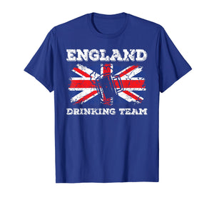 England Drinking Team T-Shirt Funny Beer Party Tee Gift