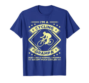 Cycling Grampa shirt Funny Cycler gifts Grandpa tshirt