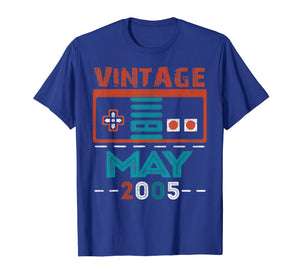 MAY 2005 Vintage Funny 14th Birthday Gift T Shirt