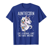 Load image into Gallery viewer, Auntiecorn TShirt Cute Unicorn Lover Mother Day Gift Aunt
