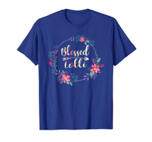 Load image into Gallery viewer, Blessed Lolli T-Shirt With Floral, Heart Mother&#39;s Day Gift

