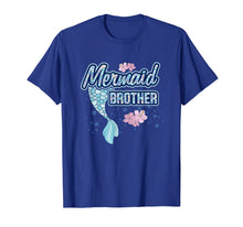 Load image into Gallery viewer, Mermaid Brother T Shirt Merbro Matching Birthday Party Gift
