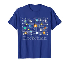 Load image into Gallery viewer, Blockchain Cryptocurrency T-shirt BitCoin Crypto BTC Gift
