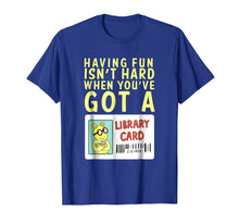 Load image into Gallery viewer, Arthur T Shirt Having Fun Isn&#39;t Hard Library Card
