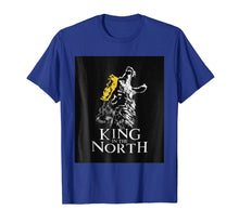 Load image into Gallery viewer, Men&#39;s Tshirts Men wear king in the north
