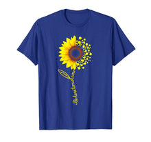 Load image into Gallery viewer, Be Here Tomorrow Sunflower Semicolons T Shirt

