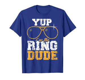 Ring Dude Vintage Wedding Bearer T-Shirt