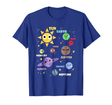 Load image into Gallery viewer, Cute Solar System Shirt Kids Toddlers Astronomy
