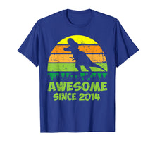 Load image into Gallery viewer, Born in April 2014 T-Shirt Vintage 5th Birthday Him Her
