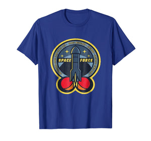 Space Force Patriotic Rocket T-Shirt