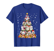Load image into Gallery viewer, Cute Maltese Dog Christmas Tree Shirt Funny Xmas Tree Gift T-Shirt

