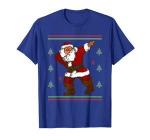 Dabbing Santa Claus Christmas Ugly Xmas Gift T-Shirt-1712209