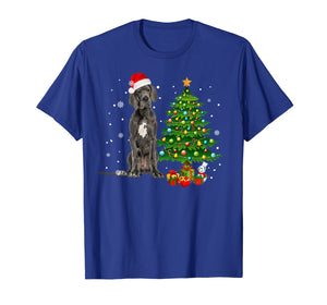 Cute Great Dane Dog Christmas Tree Gift Decor Xmas Tree T-Shirt