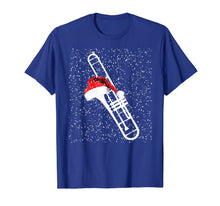 Load image into Gallery viewer, Christmas Trombone Shirt - Santa Trombone Funny Xmas Pajama T-Shirt
