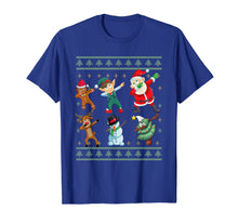 Load image into Gallery viewer, Dabbing Santa Squad Christmas Ugly Xmas Sweater T-Shirt

