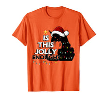 Load image into Gallery viewer, Black Cat Christmas Tree Is This Jolly Enough For Xmas T-Shirt
