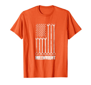 Millwright American Flag Millwright Shirt Gift