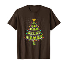 Load image into Gallery viewer, Cute Frog Christmas Tree Gift Decor Xmas Tree T-Shirt
