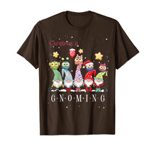 Load image into Gallery viewer, Christmas is Gnoming God Jul Gnome Tomte Xmas Santa Holiday T-Shirt
