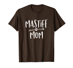 English Mastiff Mom T-Shirt Cute Dog Mama Tee