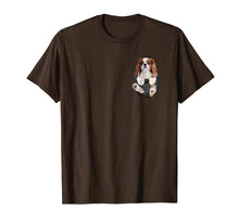 Load image into Gallery viewer, Dog in Your Pocket Cavalier King Charles Spaniels t shirt

